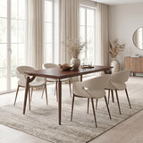Plano Brown Dining Table by Zuomod at Eve Furniture