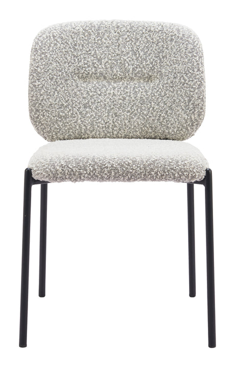 Plat Gray Dining Chair (Set of 2) by Zuomod at Eve Furniture