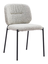 Plat Gray Dining Chair (Set of 2) by Zuomod at Eve Furniture