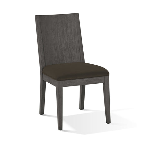 Plata Dining Chair in Thunder Grey (Set of 2) by Modus Furniture at Eve Furniture