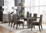 Plata Extension Dining Table in Thunder Grey by Modus Furniture at Eve Furniture