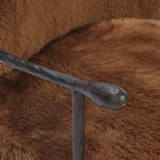 Plath Swivel Chair, Ochre Shearling by Four Hands by Four Hands at Eve Furniture