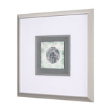 Platinum Moona by Studio M a handmade Original Framed Artwork under Glass by Mercana at Eve Furniture
