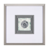 Platinum Moona by Studio M a handmade Original Framed Artwork under Glass by Mercana at Eve Furniture