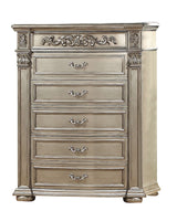 Platinum Silver Bedroom Set by Cosmos Furniture at Eve Furniture