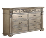 Platinum Silver Bedroom Set by Cosmos Furniture at Eve Furniture