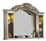 Platinum Silver Bedroom Set by Cosmos Furniture at Eve Furniture