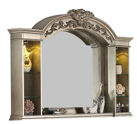Platinum Silver Bedroom Set by Cosmos Furniture at Eve Furniture