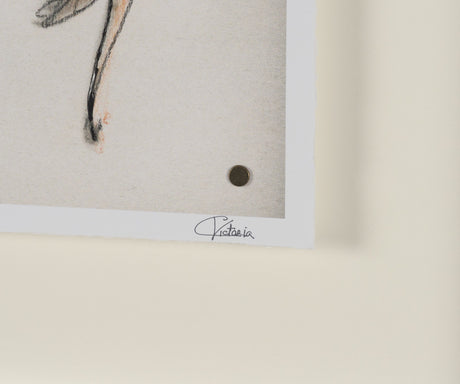 Playful Pup V by Mercana Studio Hand Embelished Framed Artwork Matted under Glass by Mercana at Eve Furniture