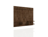 Plaza 64.25 Floating Entertainment Center in Rustic Brown by Manhattan Comfort at Eve Furniture