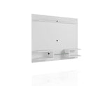 Plaza 64.25 Floating Entertainment Center in White by Manhattan Comfort at Eve Furniture