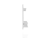 Plaza 64.25 Floating Entertainment Center in White by Manhattan Comfort at Eve Furniture