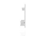 Plaza 64.25 Floating Entertainment Center in White by Manhattan Comfort at Eve Furniture