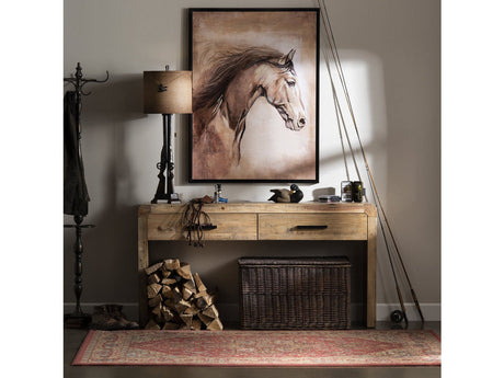 Pleasant Grove Brown Console by Crestview at Eve Furniture