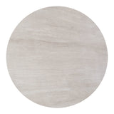 Plinn Light Beige & White Dining Table by Zuomod at Eve Furniture