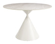 Plinn Light Beige & White Dining Table by Zuomod at Eve Furniture