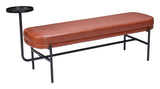 Ploce Brown Bench by Zuomod at Eve Furniture