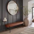 Ploce Brown Bench by Zuomod at Eve Furniture