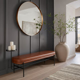 Ploce Brown Bench by Zuomod at Eve Furniture