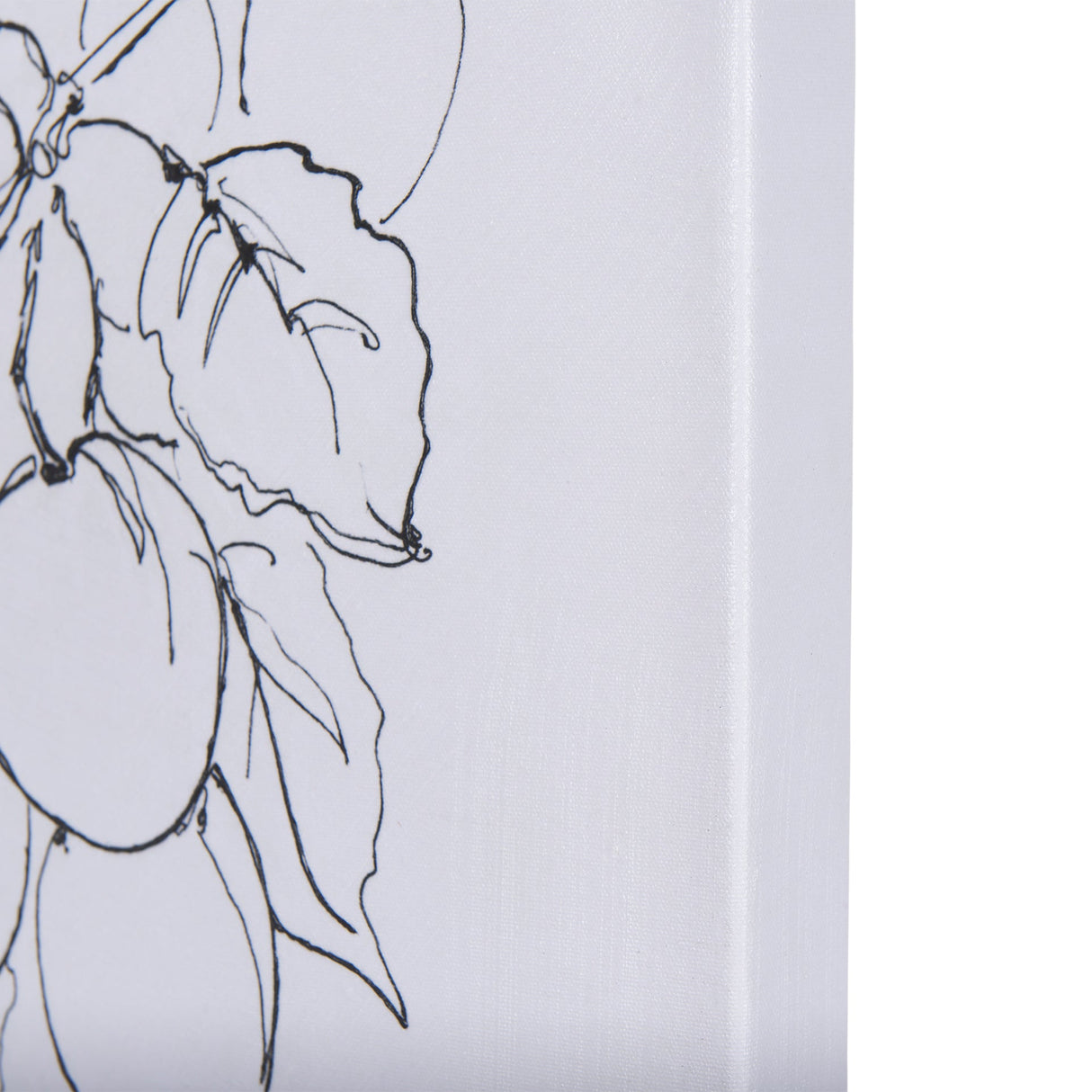 Plum Branch II by Mercana Studio a Hand Embellished Textured Canvas by Mercana at Eve Furniture