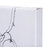 Plum Branch II by Mercana Studio a Hand Embellished Textured Canvas by Mercana at Eve Furniture