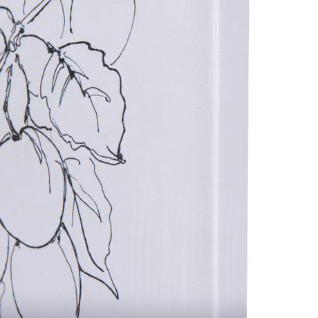 Plum Branch II by Mercana Studio a Hand Embellished Textured Canvas by Mercana at Eve Furniture