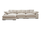 Plunge Cappuccino Large Sectional by MOES at Eve Furniture