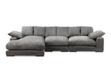 Plunge Charcoal Large Sectional by MOES at Eve Furniture