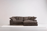 Plunge Dark Brown Sectional by MOES at Eve Furniture