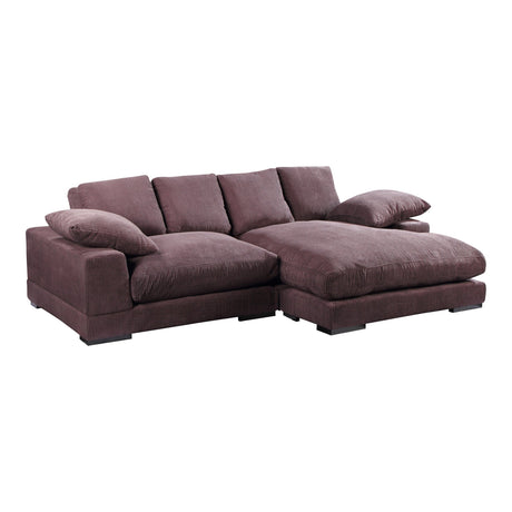 Plunge Dark Brown Sectional by MOES at Eve Furniture