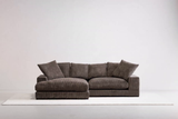 Plunge Dark Brown Sectional by MOES at Eve Furniture
