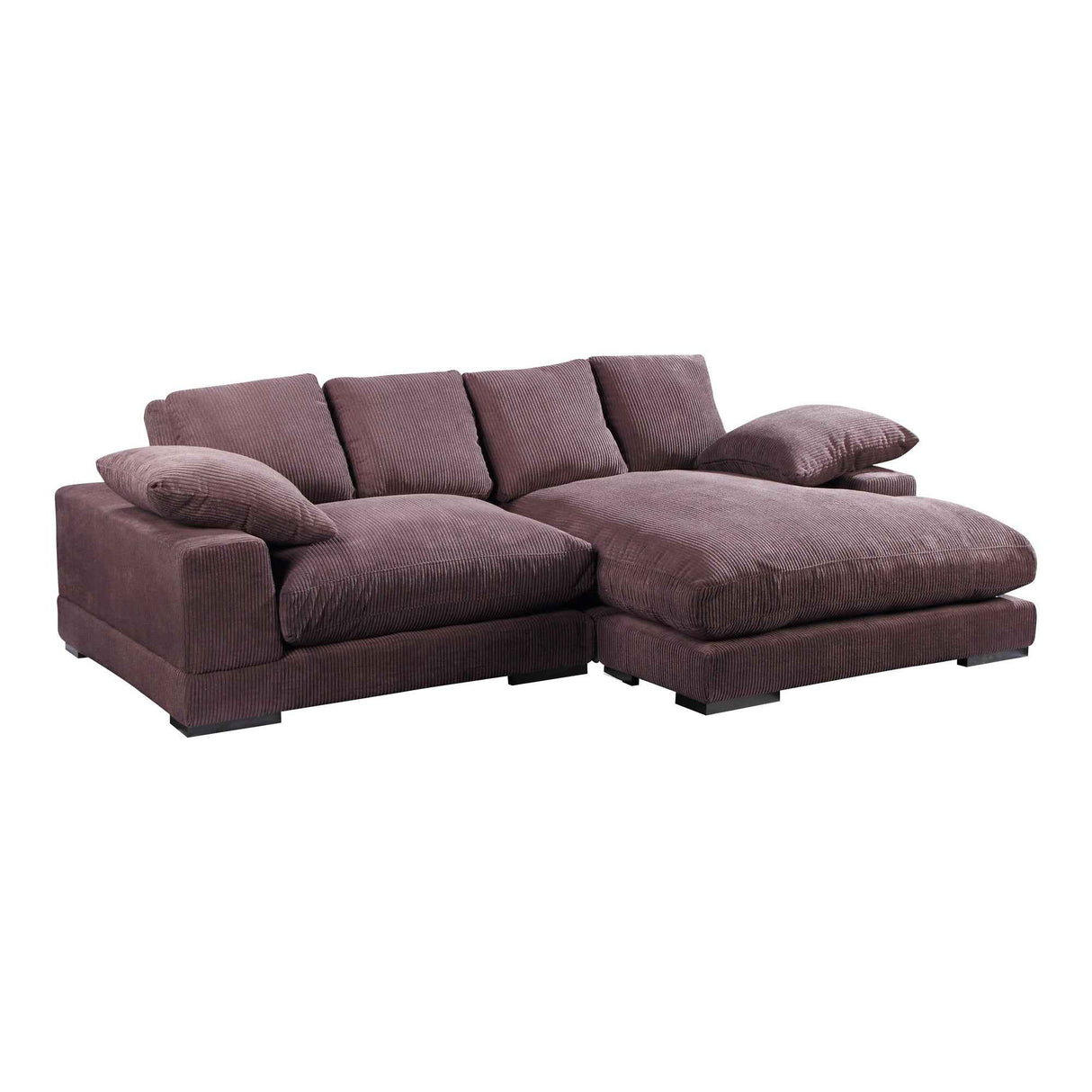 Plunge Dark Brown Sectional