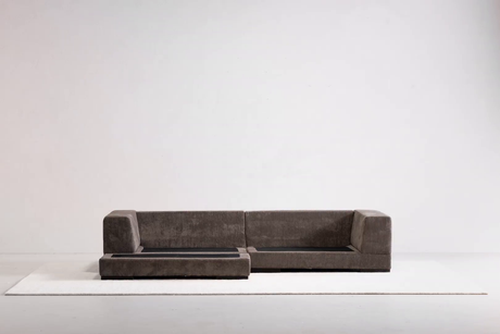 Plunge Navy Sectional by MOES at Eve Furniture