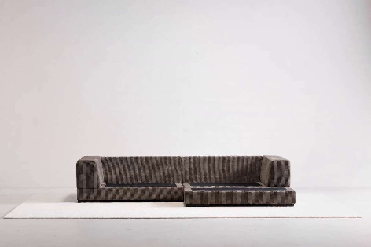 Plunge Navy Sectional by MOES at Eve Furniture