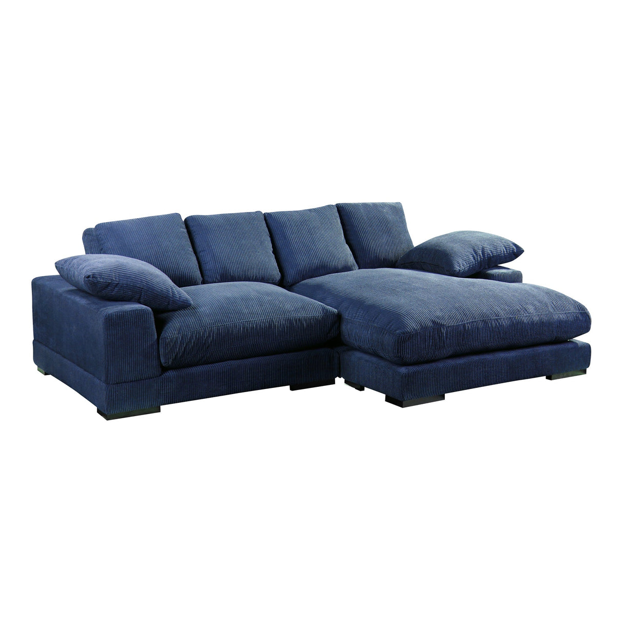 Plunge Navy Sectional by MOES at Eve Furniture