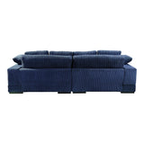 Plunge Navy Sectional by MOES at Eve Furniture