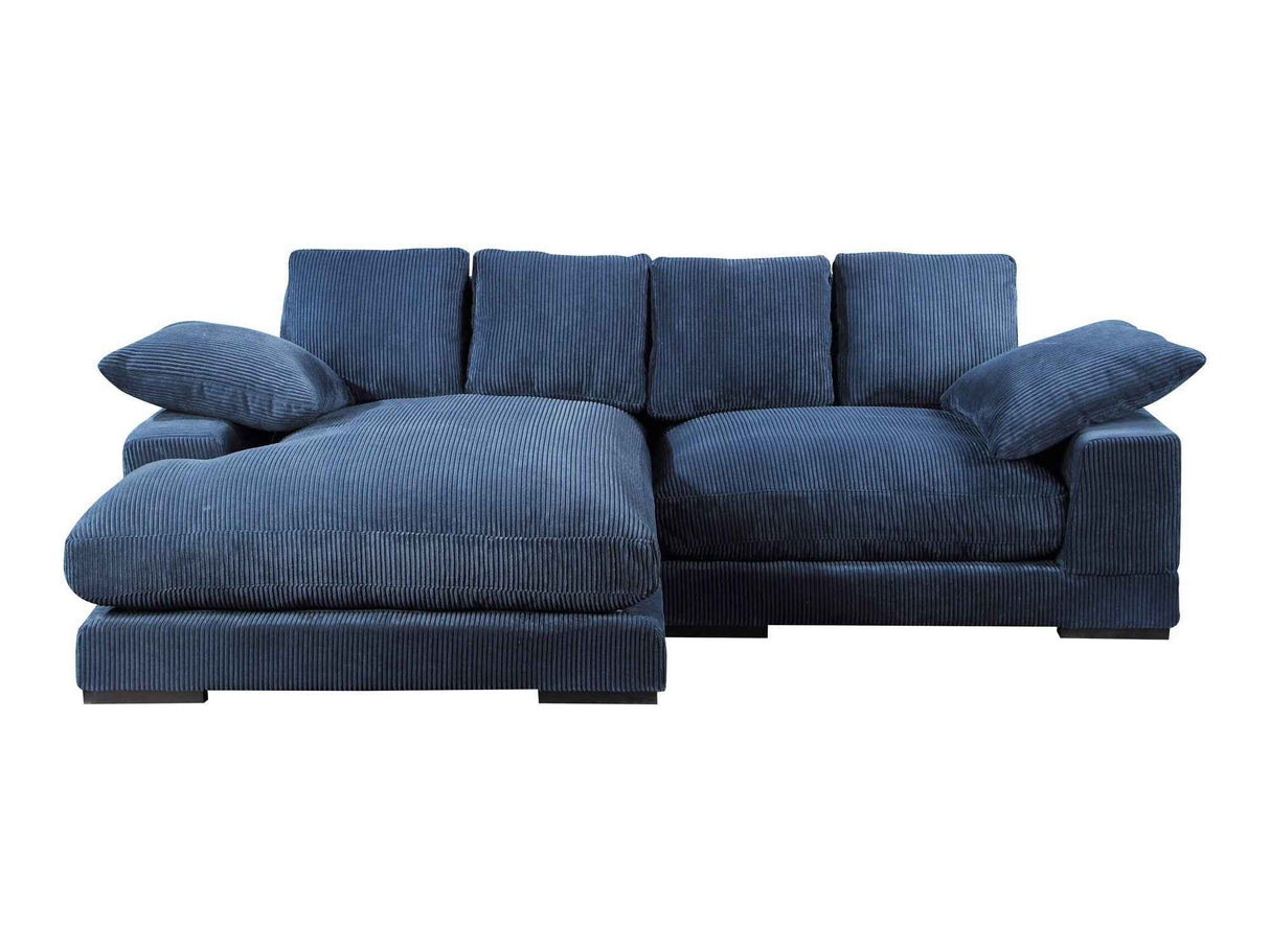 Plunge Navy Sectional
