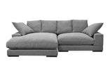 Plunge Sectional Anthracite by Moe's Home at Eve Furniture