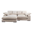 Plunge Sectional Cappuccino by Moe's Home at Eve Furniture