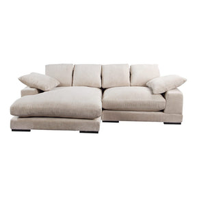 Plunge Sectional Cappuccino by Moe's Home at Eve Furniture