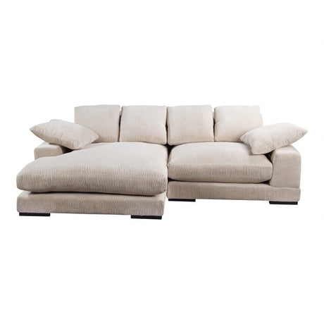 Plunge Sectional Cappuccino by Moe's Home at Eve Furniture