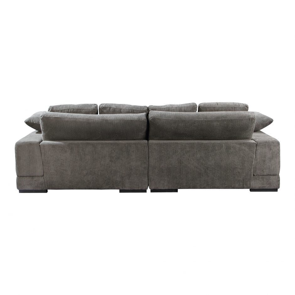 Plunge Sectional Charcoal by Moe's Home at Eve Furniture