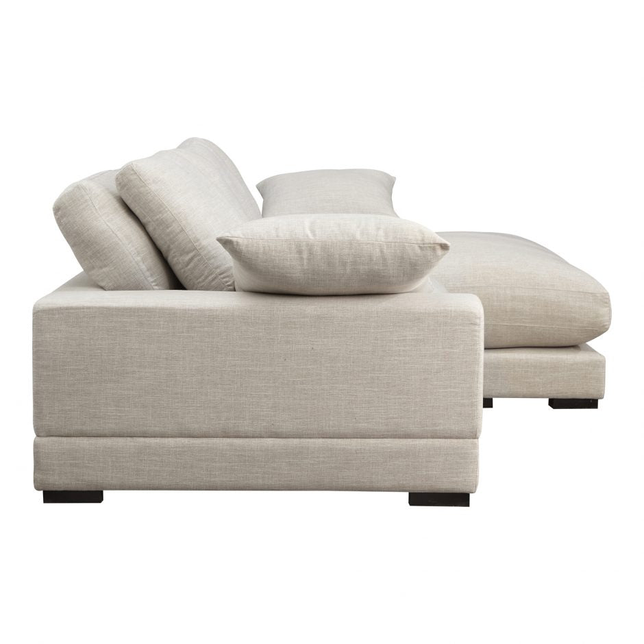 Plunge Sectional Sahara by Moe's Home at Eve Furniture