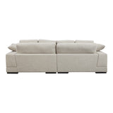 Plunge Sectional Sahara by Moe's Home at Eve Furniture