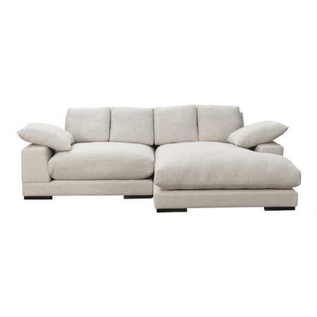 Plunge Sectional Sahara by Moe's Home at Eve Furniture