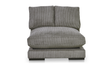 Plunge Slipper Chair - Charcoal by Moe's Home at Eve Furniture