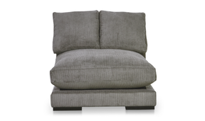 Plunge Slipper Chair - Charcoal by Moe's Home at Eve Furniture