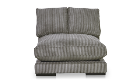 Plunge Slipper Chair - Charcoal by Moe's Home at Eve Furniture