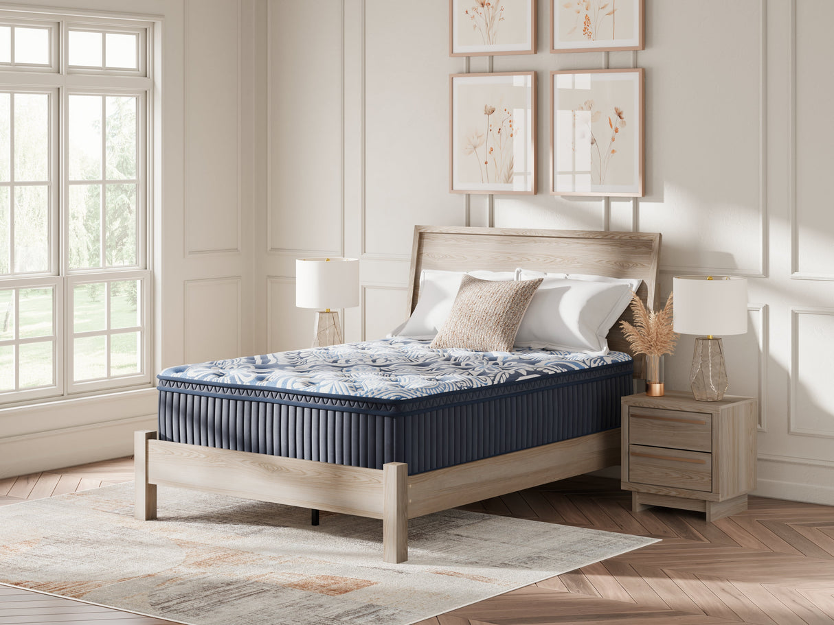 Plush Luxe 2.0 Blue California King Mattress by Ashley at Eve Furniture
