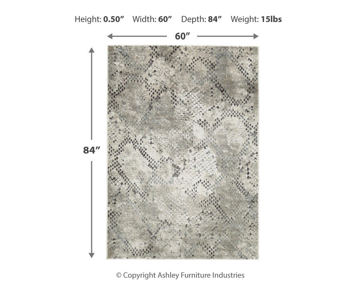 Poincilana Multi Medium Rug by Ashley at Eve Furniture